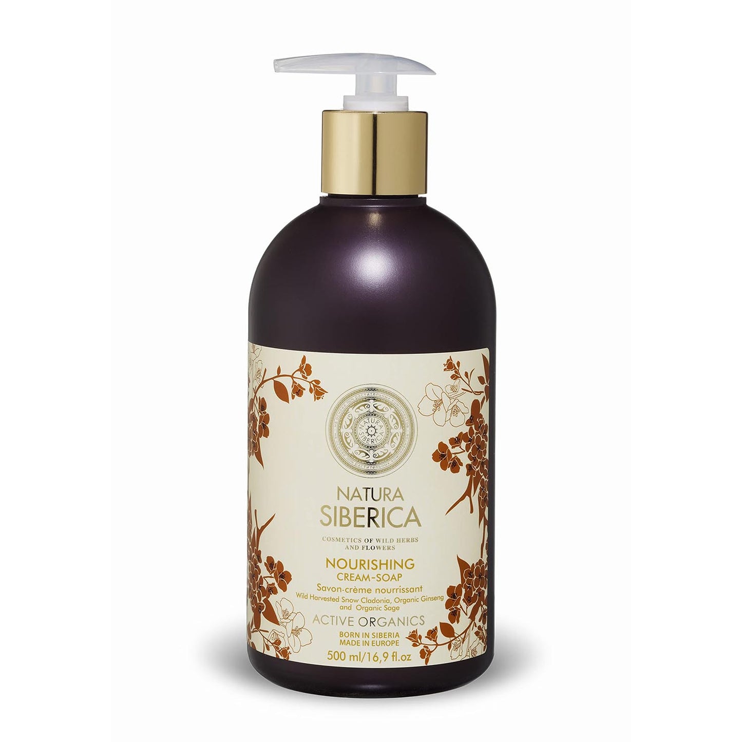 NATURA SIBERICA NOURISHING CREMA-JABON 1UN
