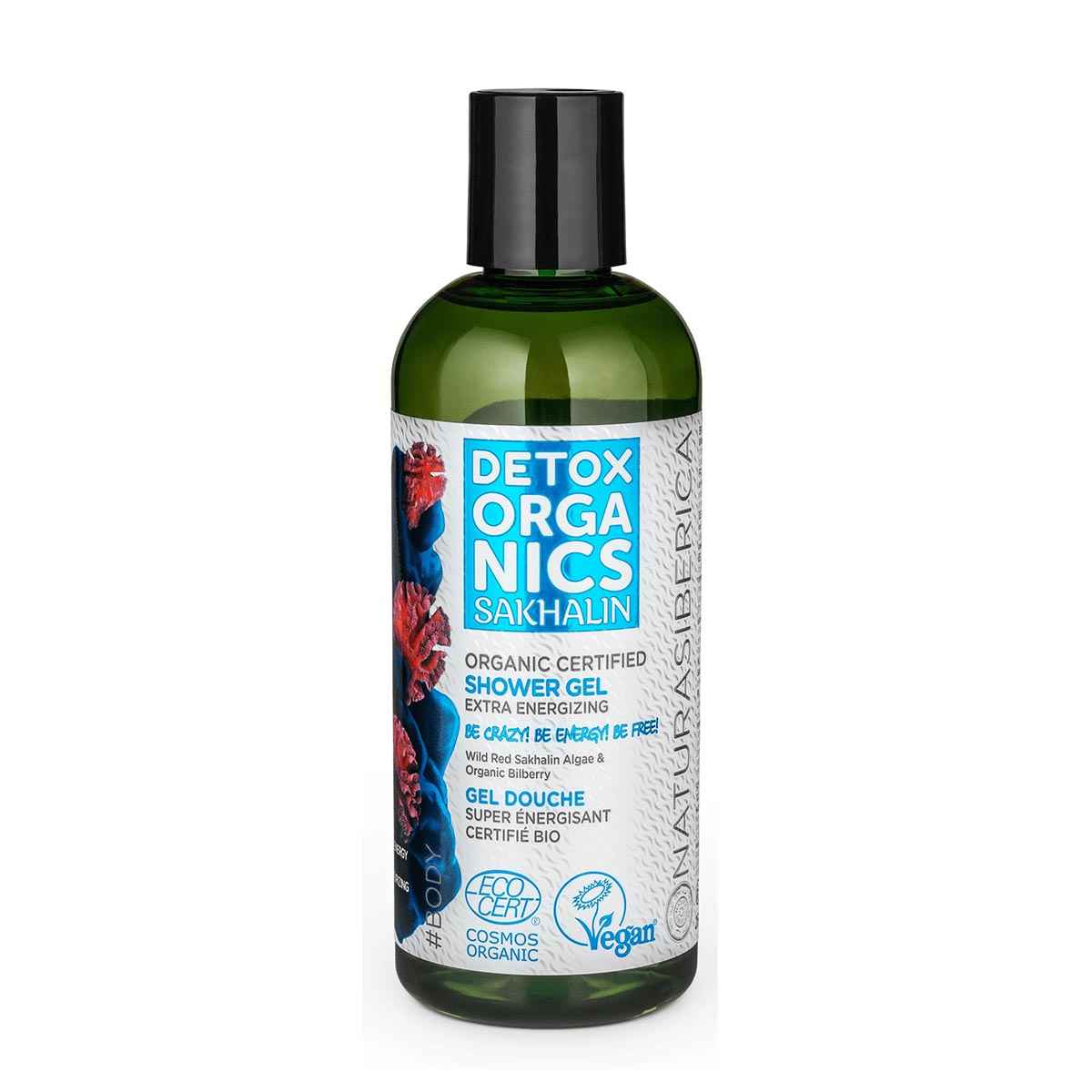 Natura Siberica Detox Organics Sakhalin Extra Energizante Gel De Baño Be Crazy 260Ml