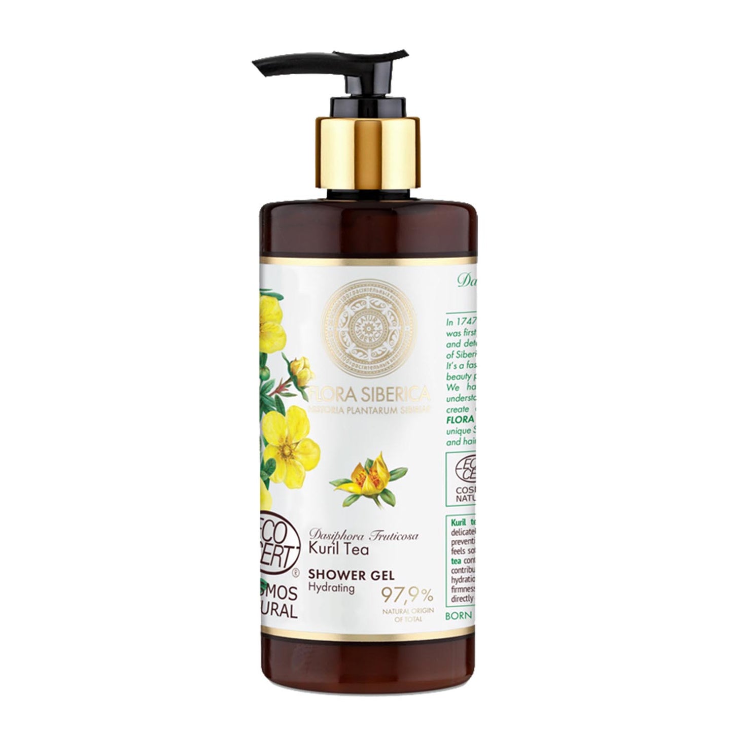 NATURA SIBERICA FLORA SIBERICA GEL DE BAÑO KURIL TEA 300ML