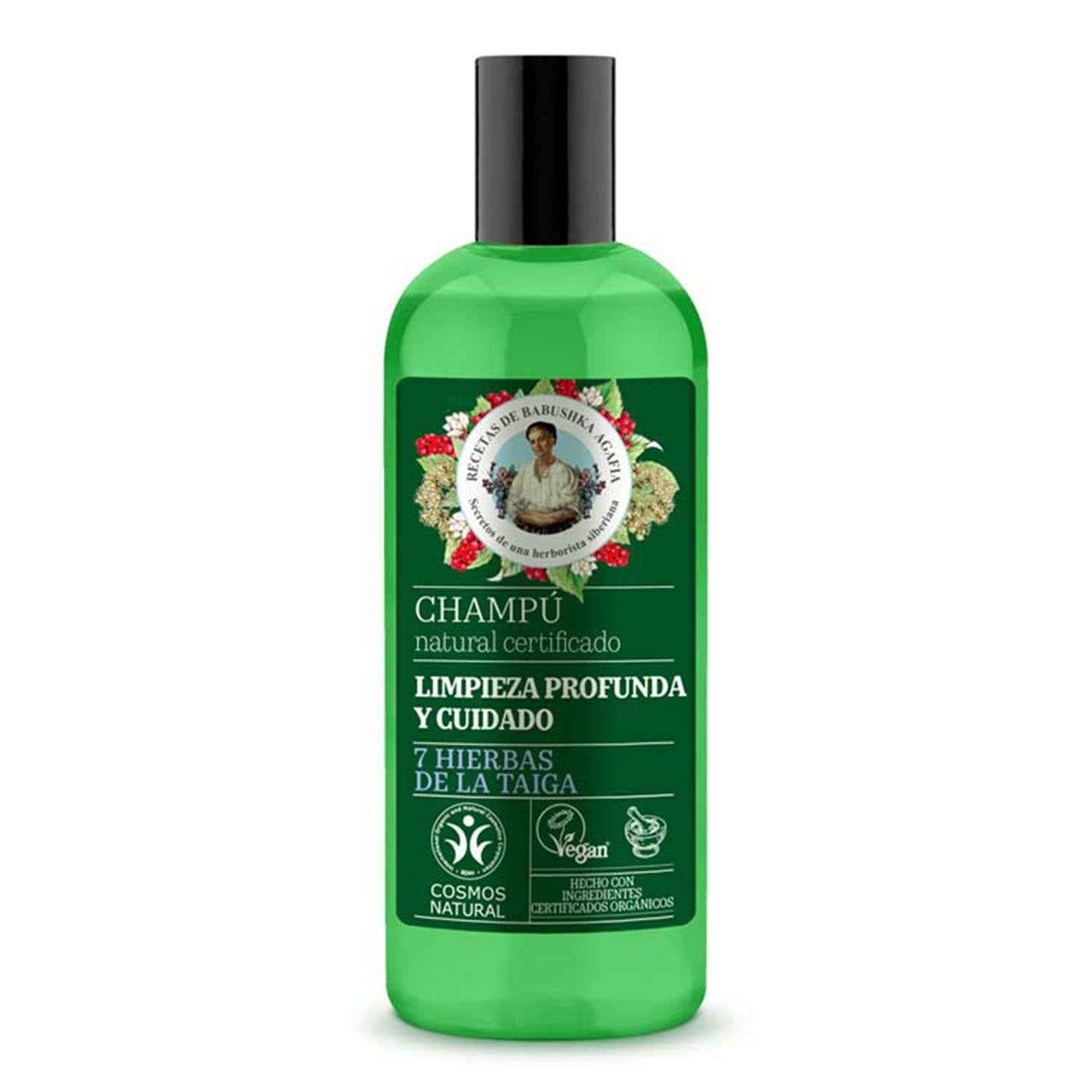 Green Agafia 7 Hierbas De La Taiga Shampoo Natural 260Ml