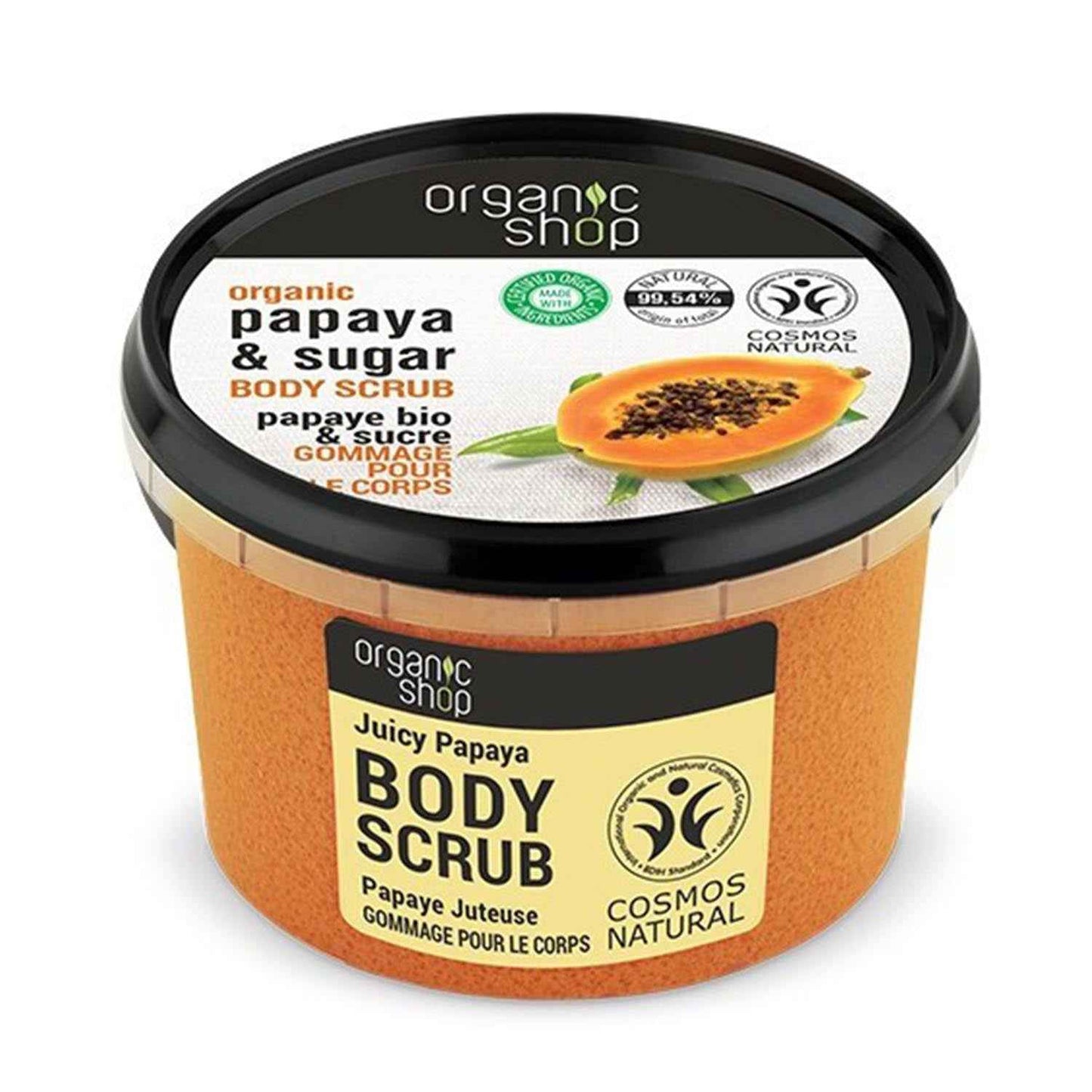 Organic Shop Papaya&Sugar Exfoliante Corporal 1Un