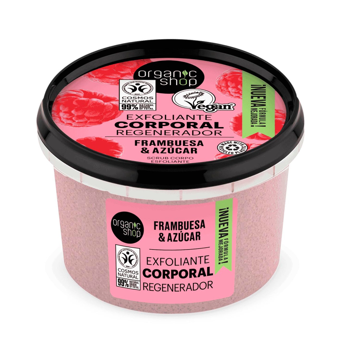 ORGANIC SHOP FRAMBUESA EXFOLIANTE CORPORAL FRAMBUESA 250ML