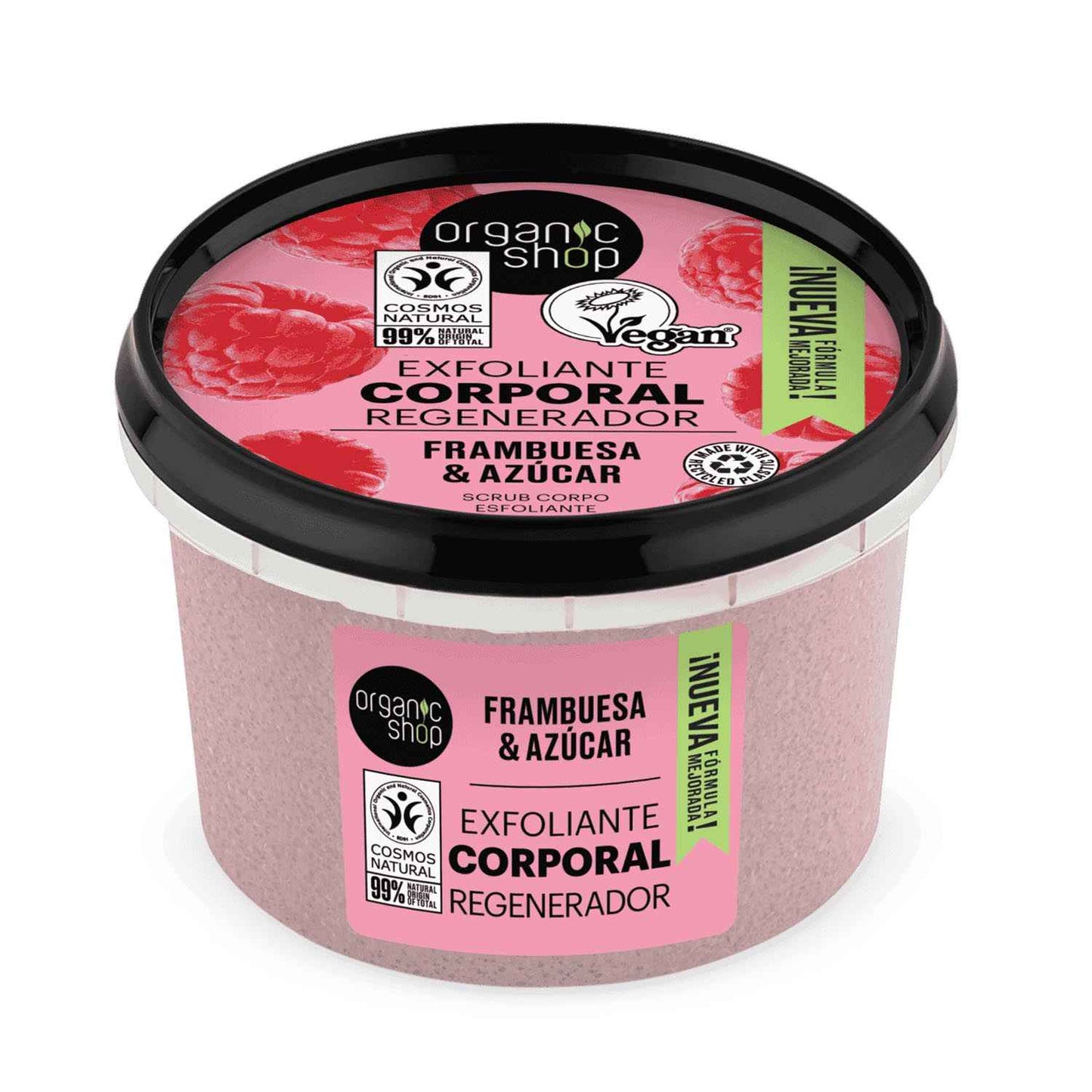 Organic Shop Frambuesa Exfoliante Corporal Frambuesa 250Ml