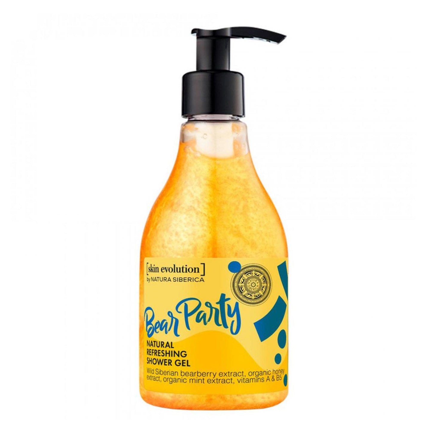 NATURA SIBERICA SKIN EVOLUTION GEL DE BAÑO REFRESCANTE BEAR PARTY 260ML