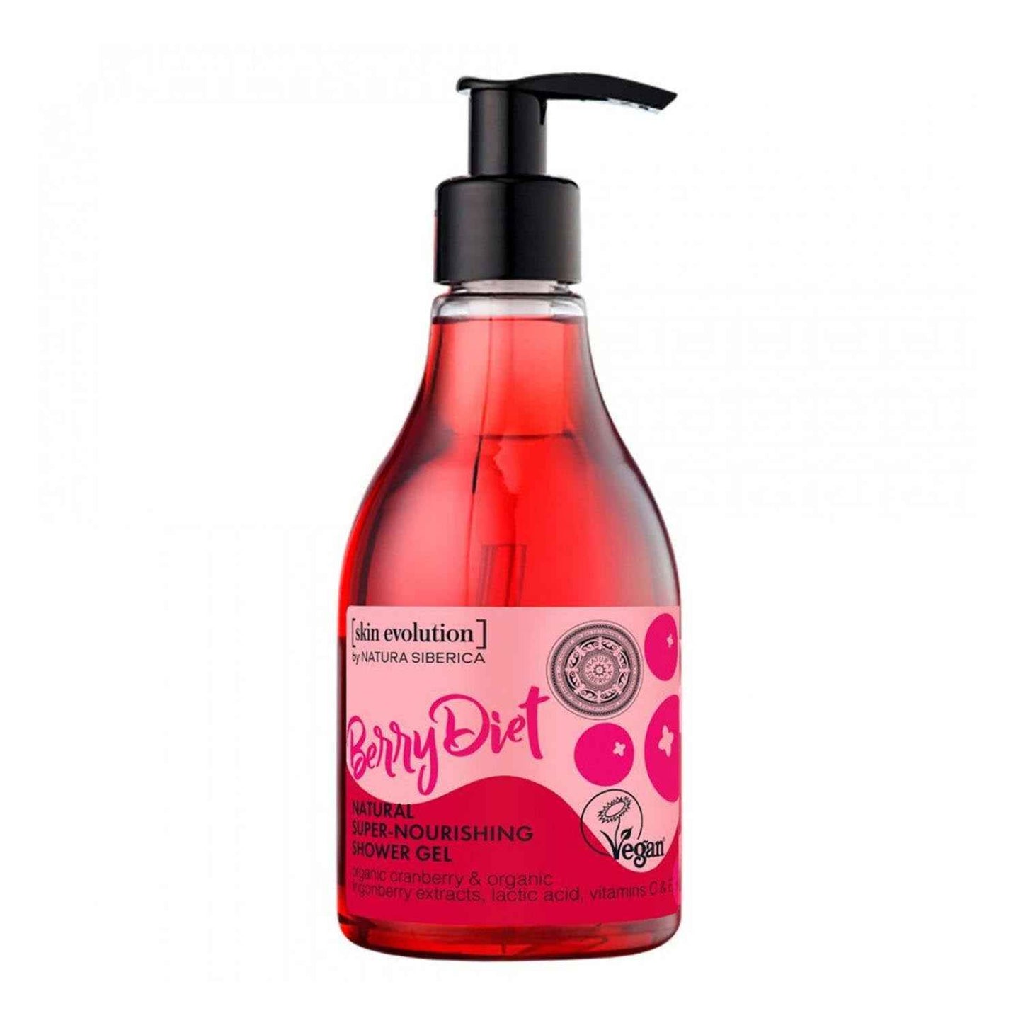 Natura Siberica Skin Evolution Gel De Baño Supernutritivo Berry Diet 260Ml