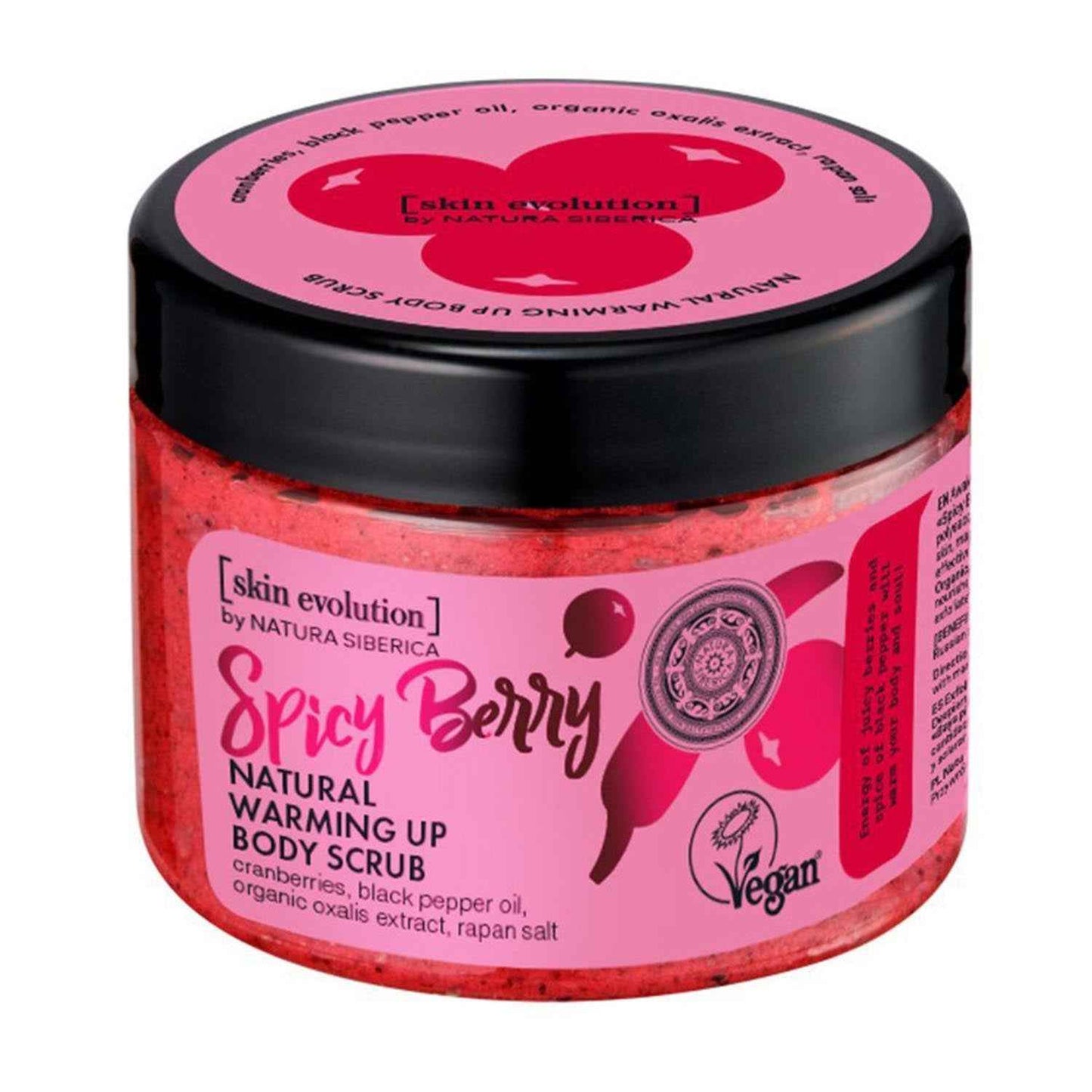 Natura Siberica Skin Evolution Exfoliante Corporal Spicy Berry 300Ml