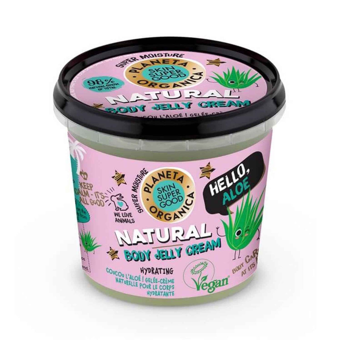 Natura Siberica Skin Super Good Natural Body Creme Aloe 360Ml