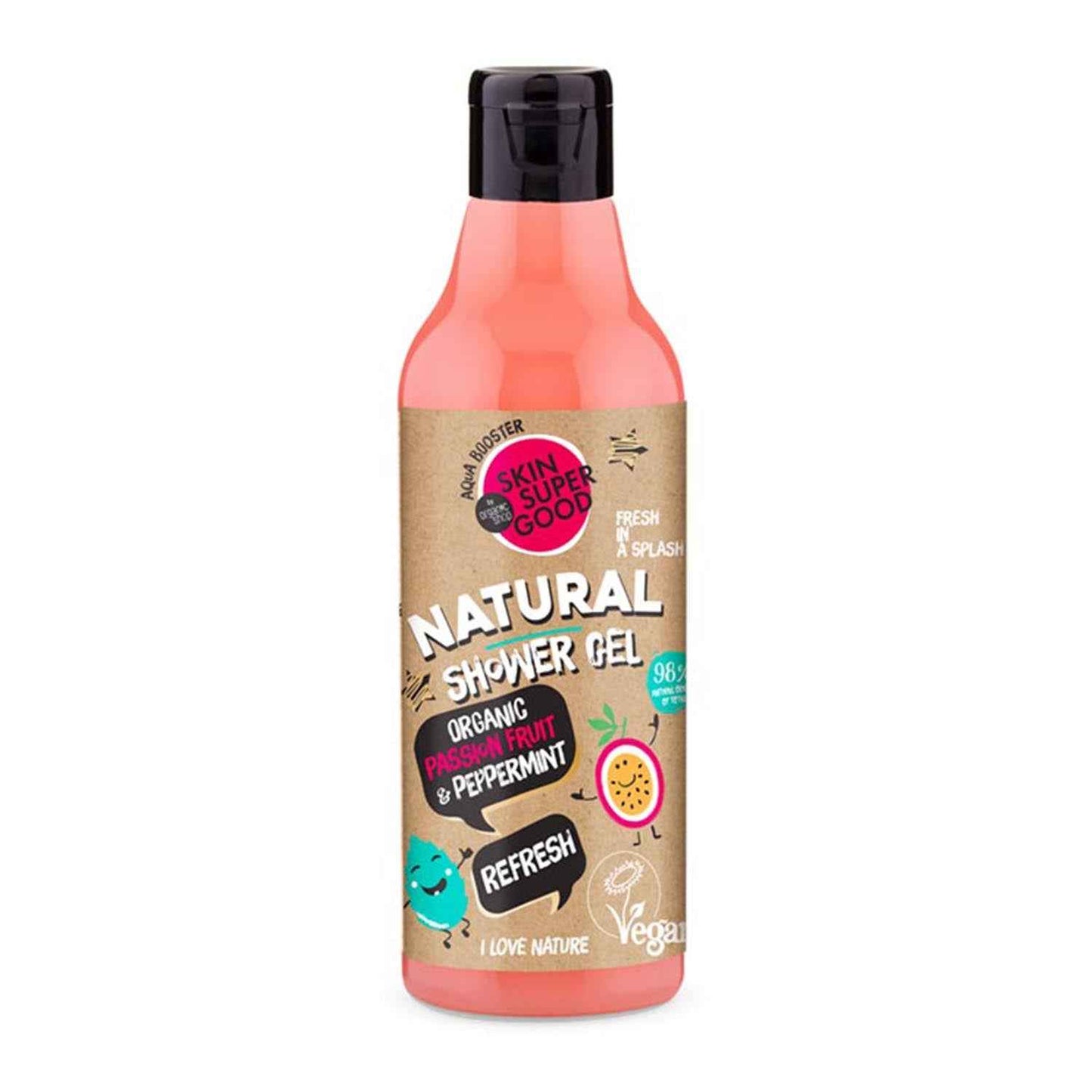Natura Siberica Skin Super Good Natural Gel De Baño Refresh 250Ml