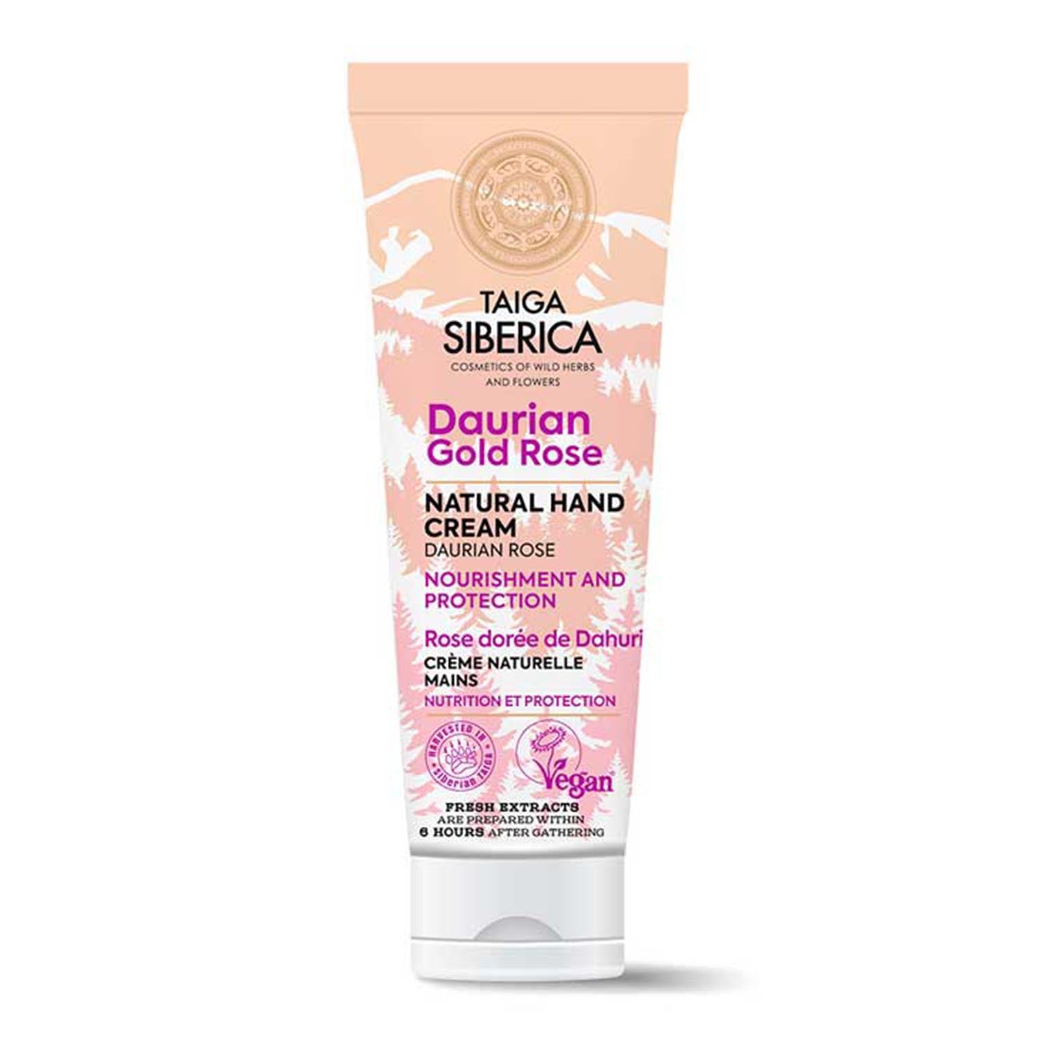 Natura Siberica Taiga Crema De Manos Daurian Gold Rose Natural 1Un