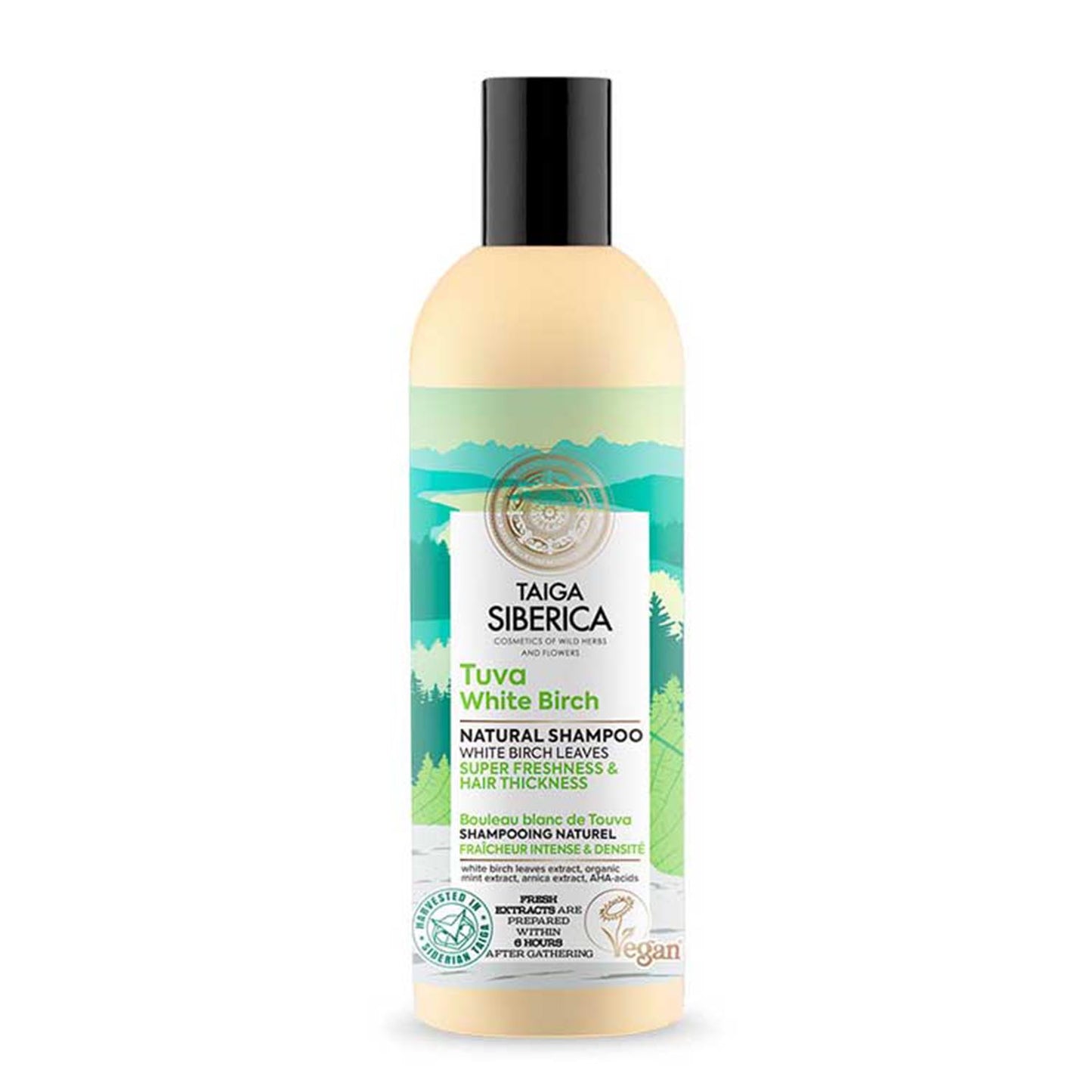 TAIGA SIBERICA TUVA WHITE BIRCH NATURAL SHAMPOO 270ML