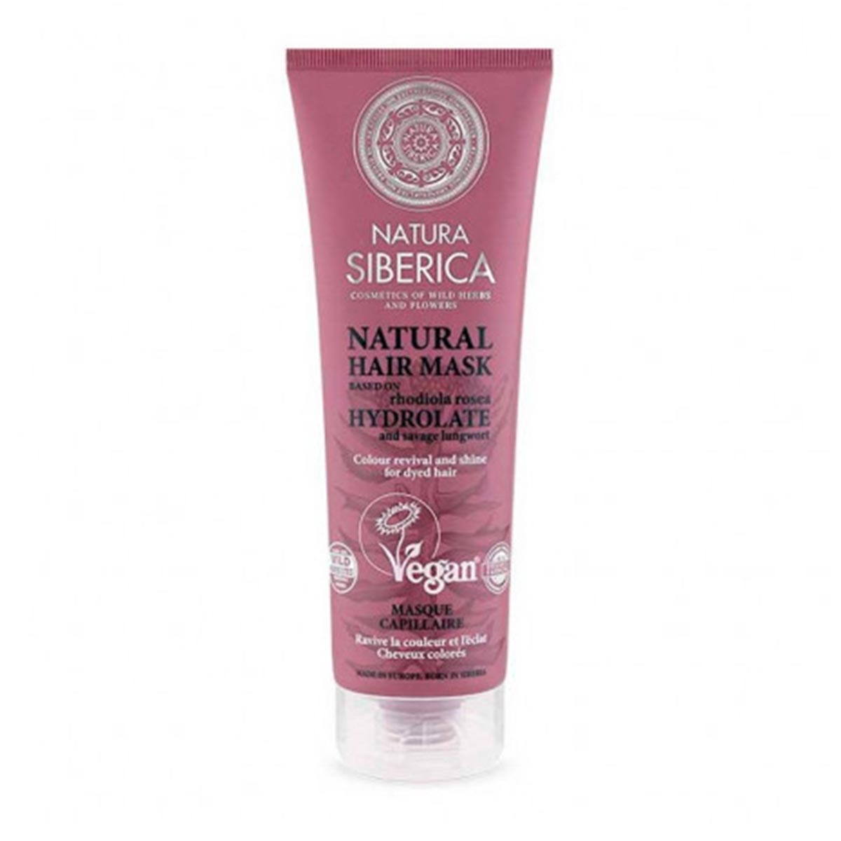 NATURA SIBERICA MASCARILLA CAPILAR CABELLO TEÑIDO 400ML