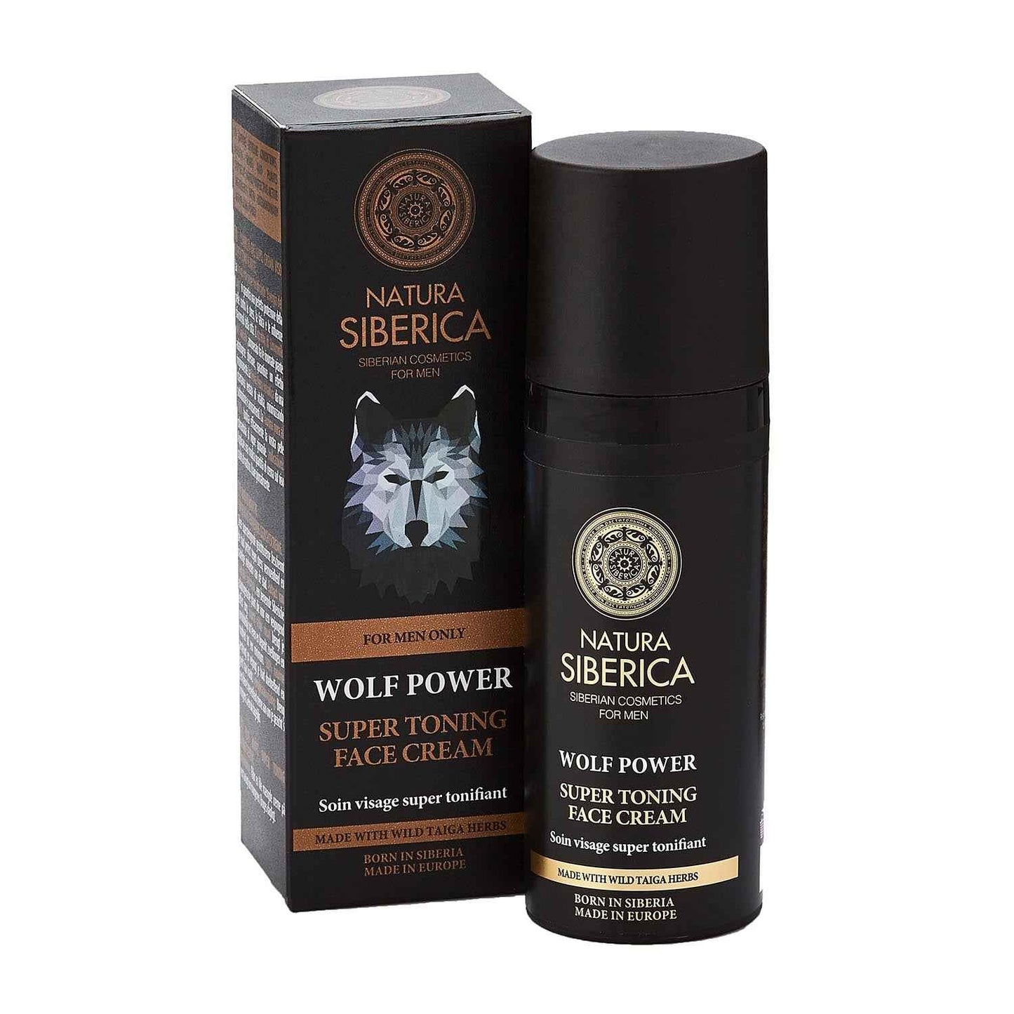 Natura Siberica El Poder Del Lobo - Creme Facial Súper Tonificante