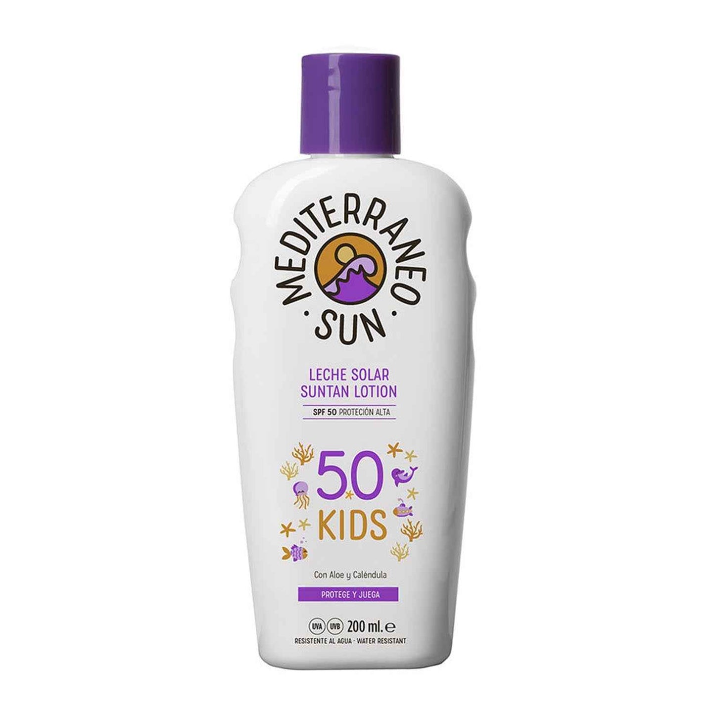 Mediterraneo Sun Dark Tanning Locion Bronceador Kids Spf50 200Ml