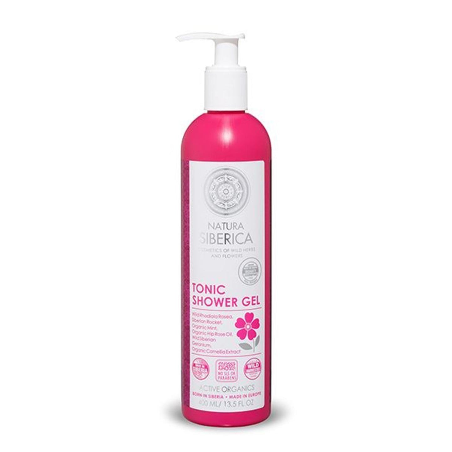NATURA SIBERICA TONIC GEL DE BAÑO 400ML