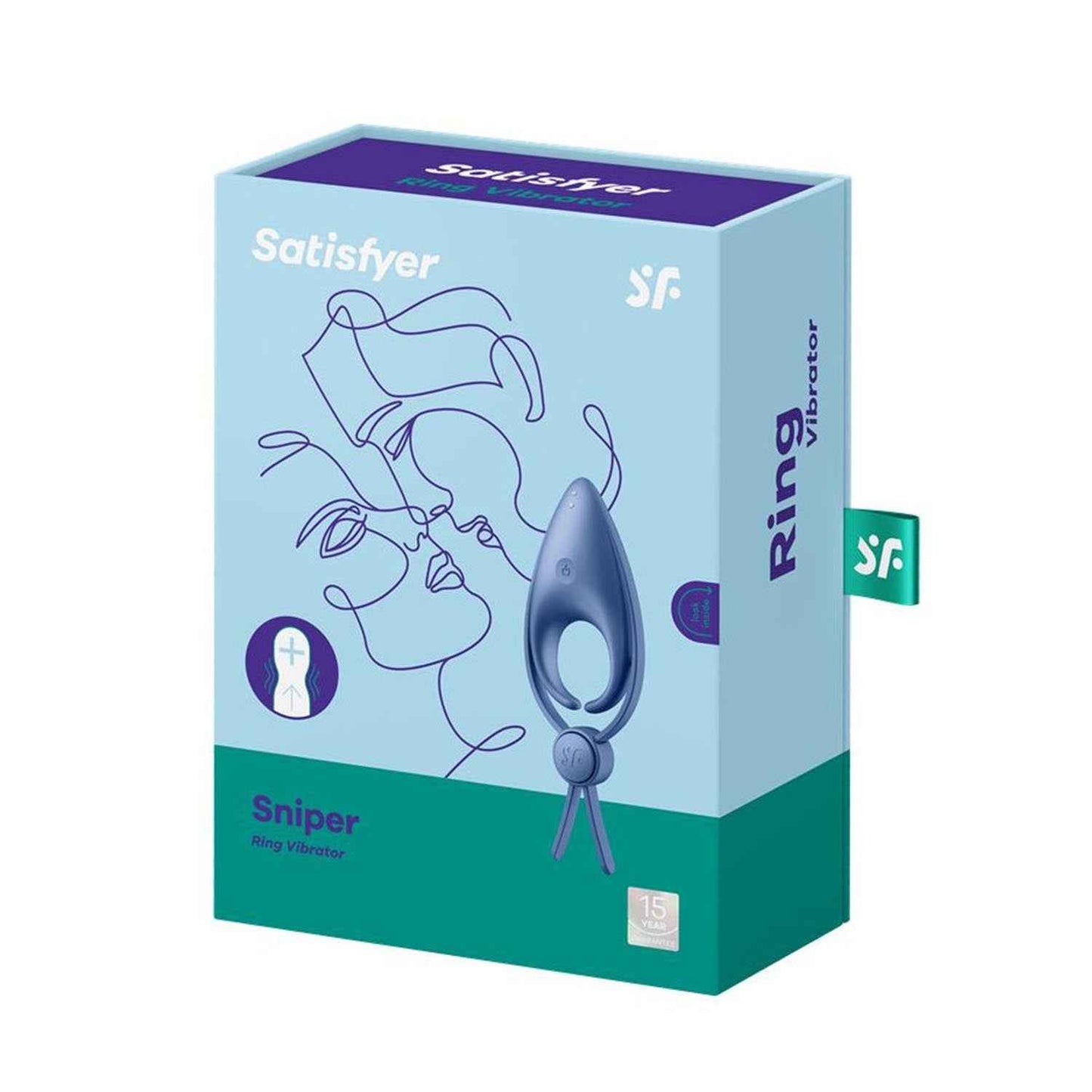 Satisfyer Snipper Ring Vibrador Violeta 1Un