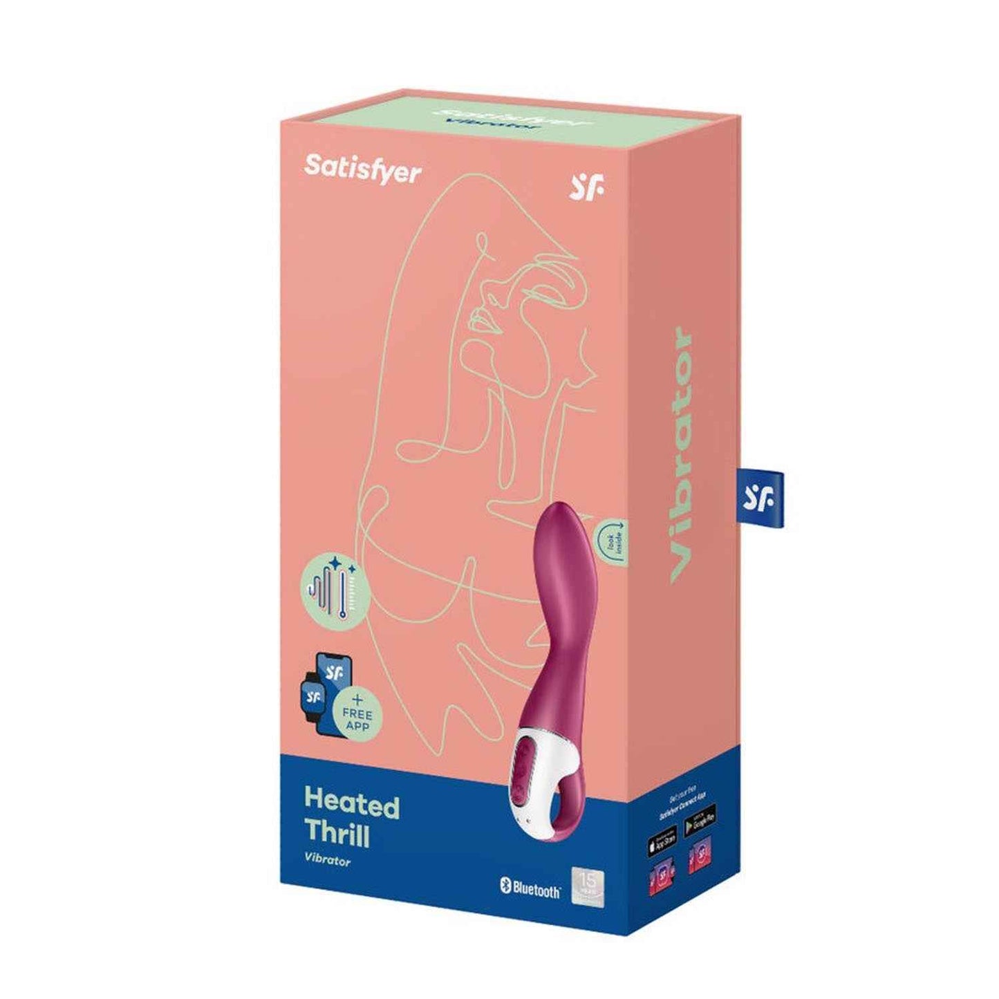 Satisfyer Heated Thrill Vibrador Con App 1Un