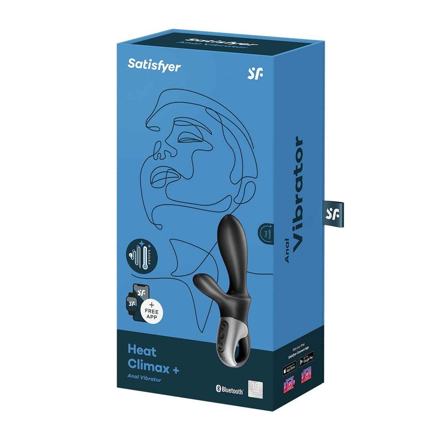 Satisfyer Heat Climax Vibrador Anal Con App 1Un
