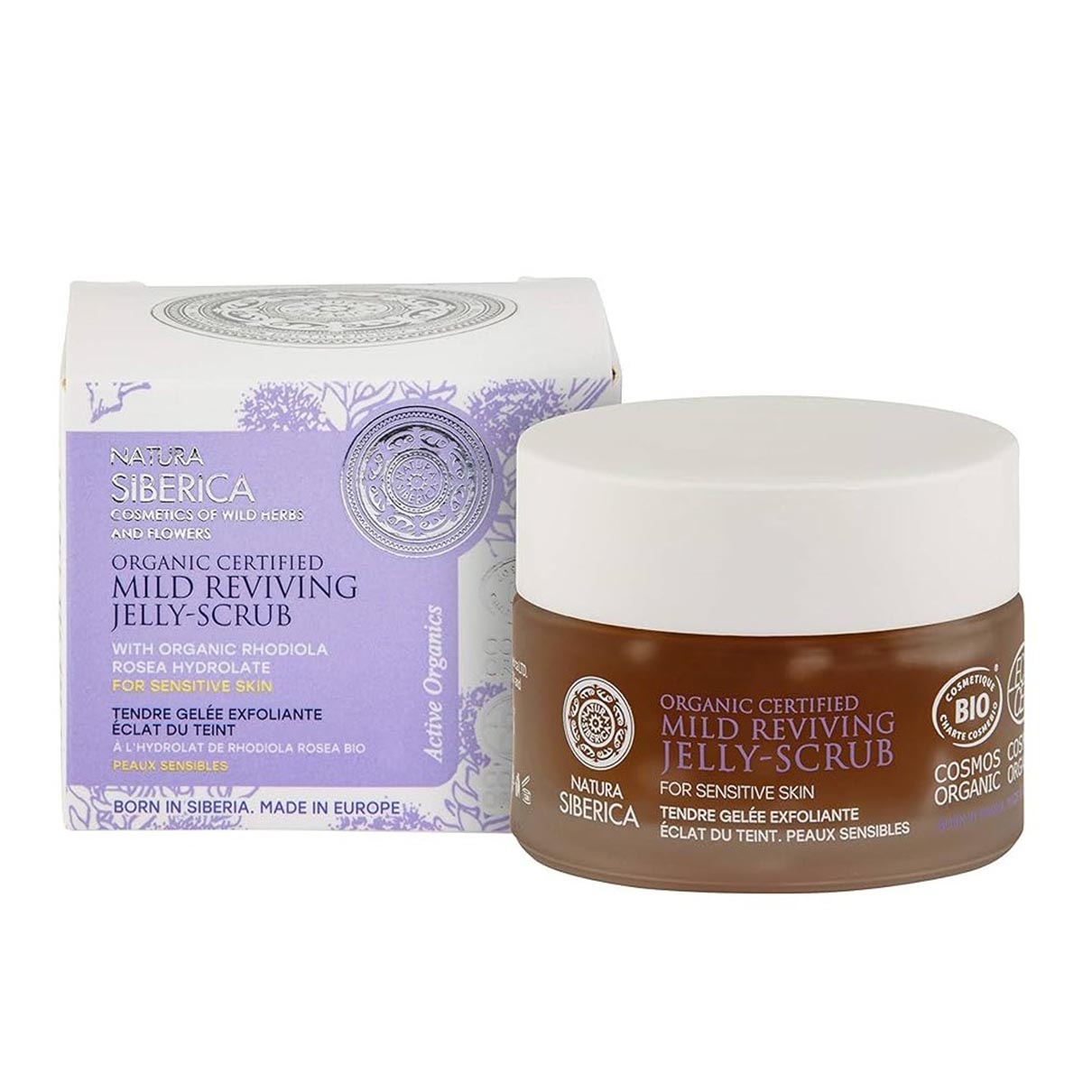 NATURA SIBERICA MILD REVIVING JELLY EXFOLIANTE PIEL SENSIBLE 50ML