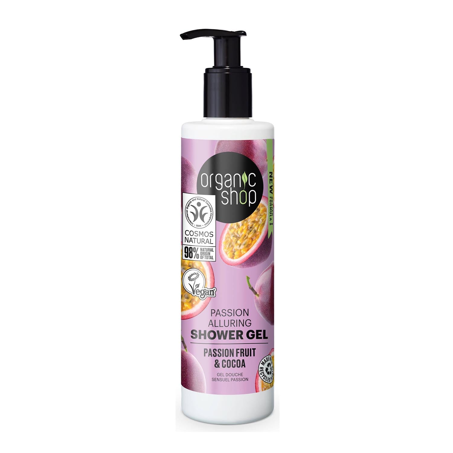 Organic Shop Passion Fruit Gel De Baño Alluring 280Ml