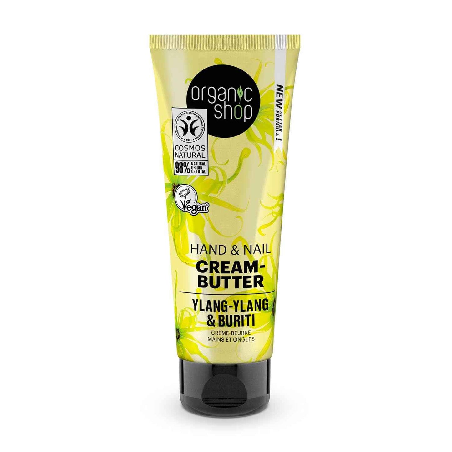 Organic Shop Ylang-Ylang Creme-Manteca Mano & Unhas 75Ml