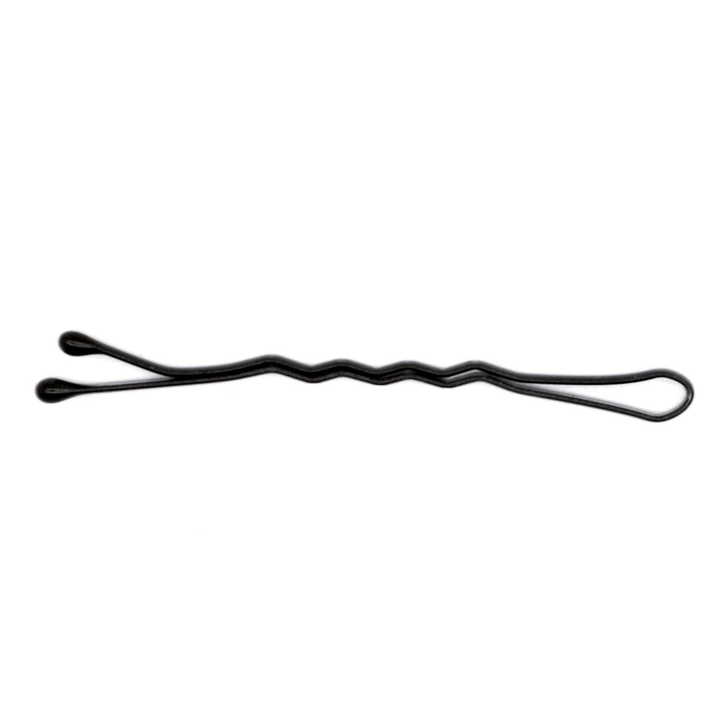 Eurostil Cabelo Caja De Clips Doble Onda Negro Negro 24Un