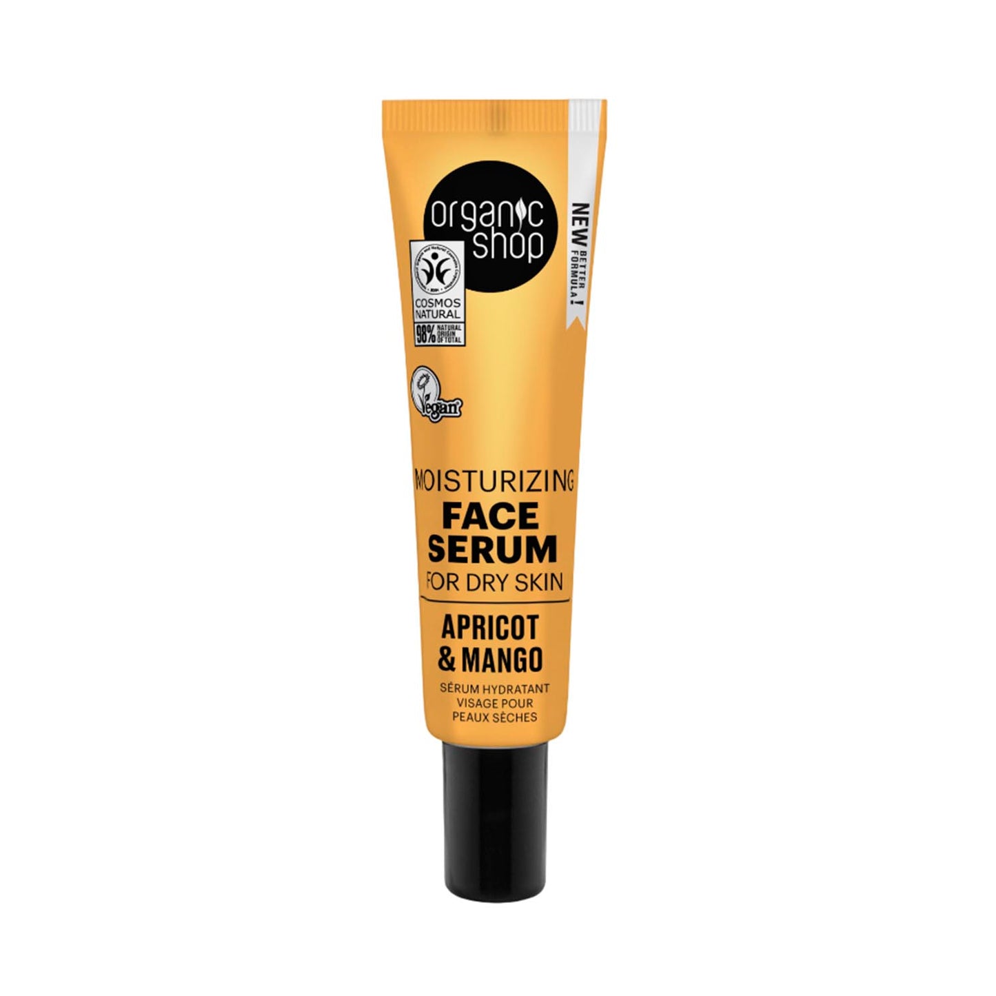 Organic Shop Apricot Moisturizing Serum Facial Pél Seca 30Ml