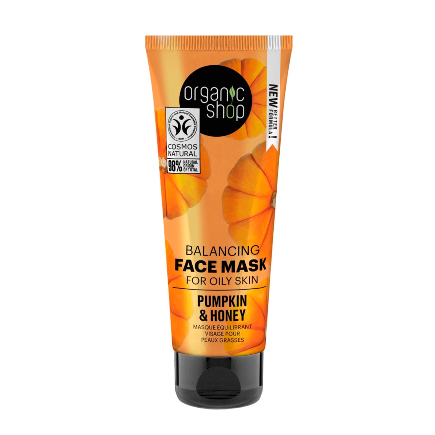 ORGANIC SHOP PUMPKIN MASCARILLA FACIAL PIEL GRASA 75ML