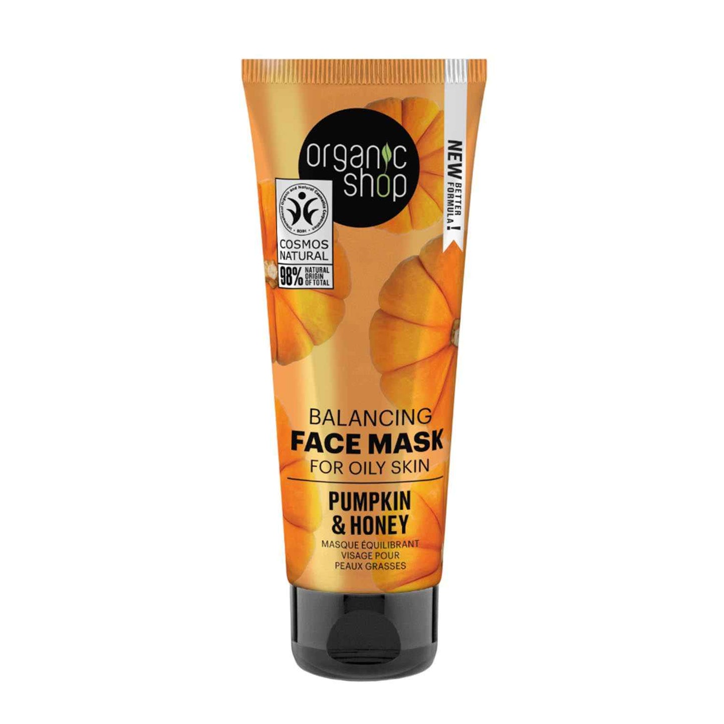Organic Shop Pumpkin Mascára Facial Pél Grasa 75Ml