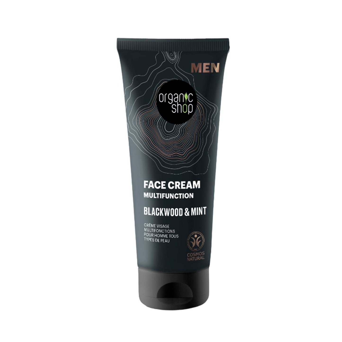 Organic Shop Men Blackwood Creme Facial Multi-Function 75Ml