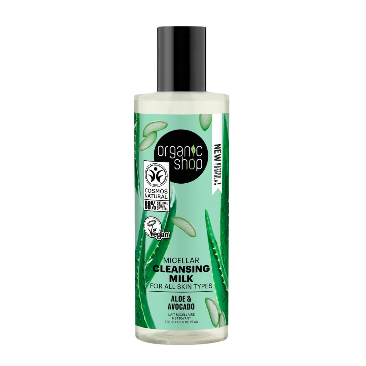 ORGANIC SHOP ALOE LECHE LIMPIADORA MICELAR 150ML