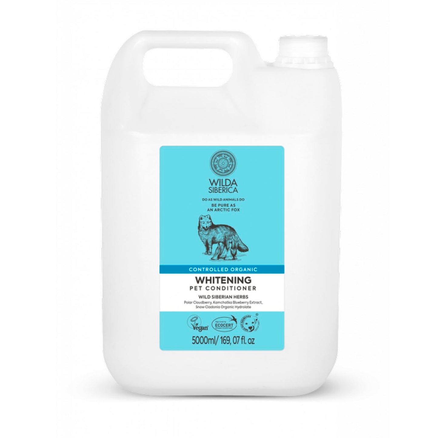 NATURA SIBERICA WILDA ACONDICIONADOR PELO BLANCO 5000ML