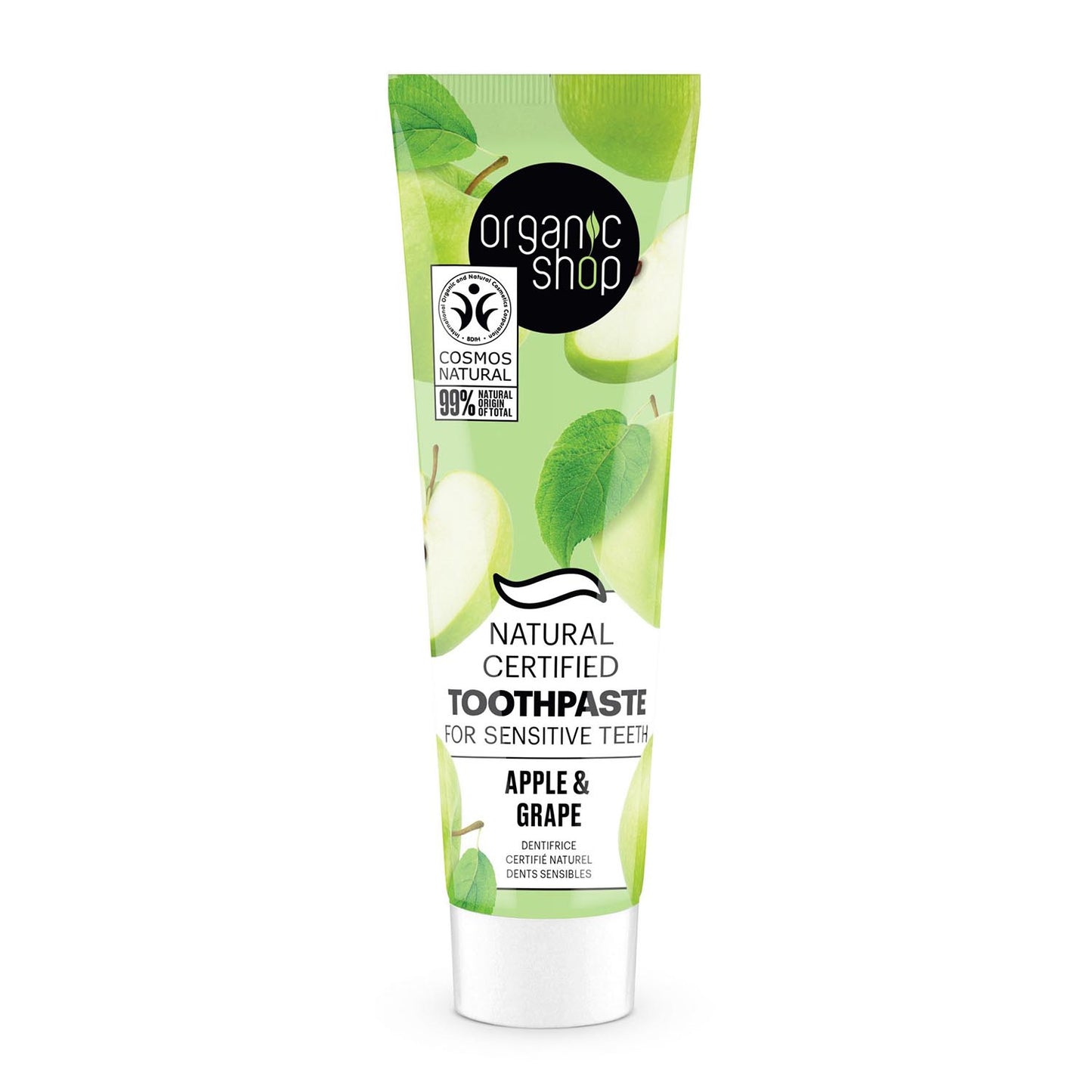 ORGANIC SHOP APPLE DENTIFRICO DIENTES SENSIBLES 100GR