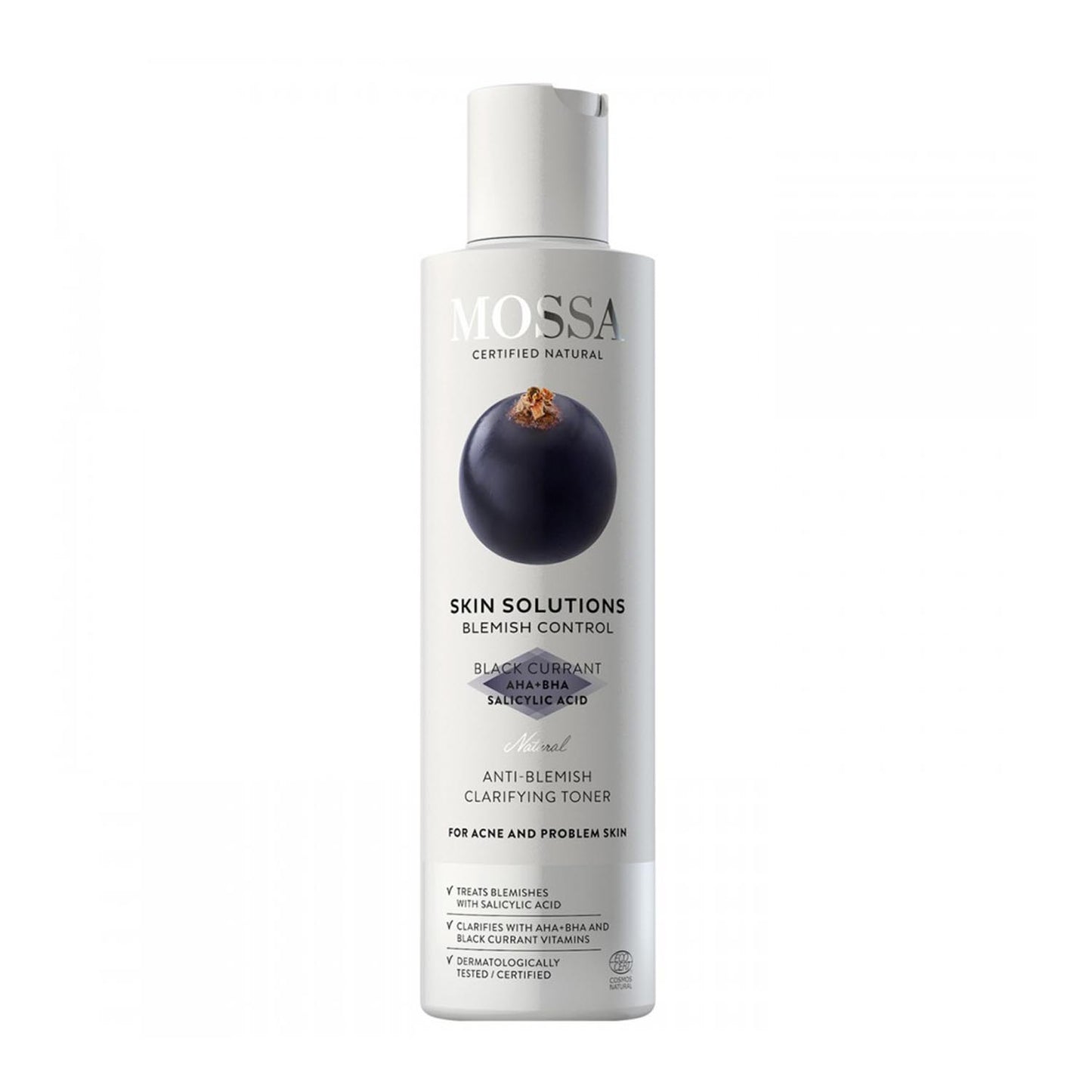 MOSSA SKIN SOLUTIONS TONICO CLARIFICANTE ANTI-MANCHAS BLACK CURRANT 200ML