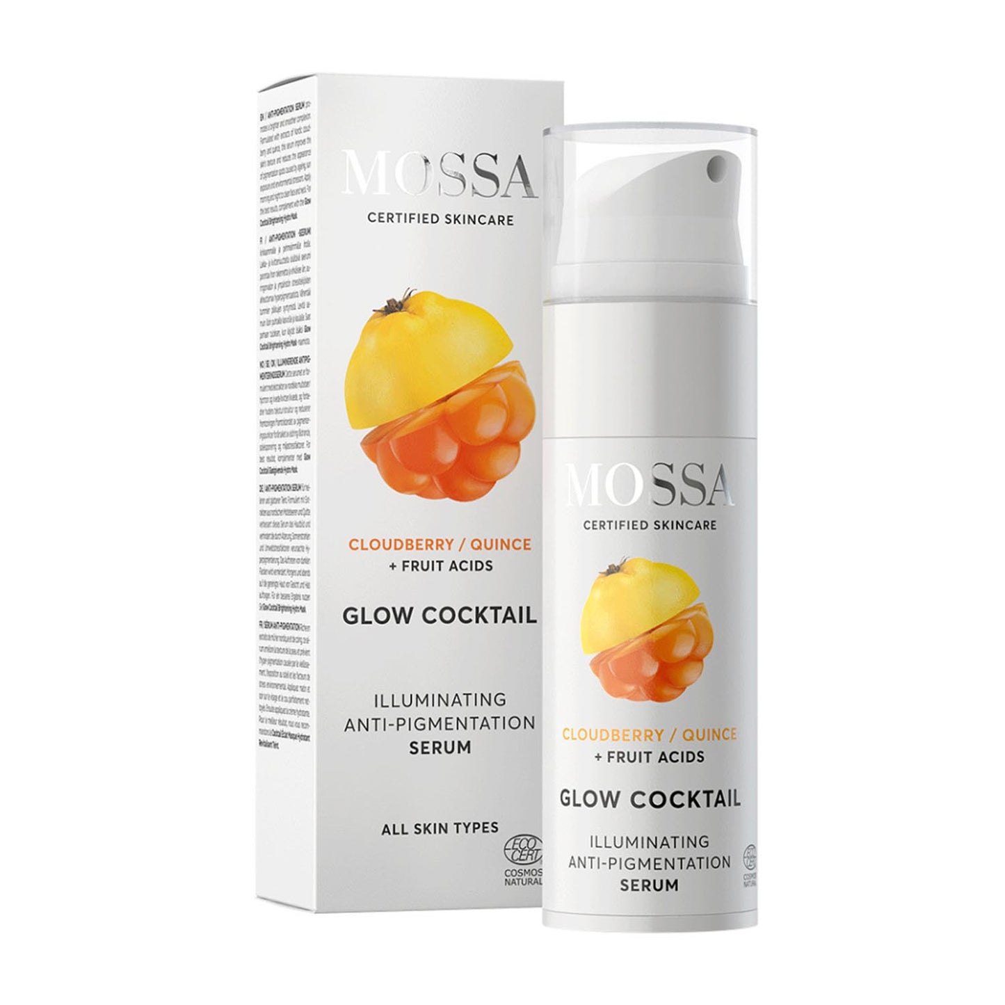 MOSSA GLOW COCKTAIL ANTI-PIGMENTACION SERUM ILUMINADOR MORADO 25ML