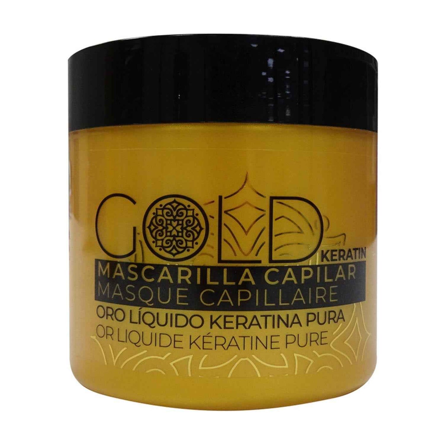 Lovyc Gold Mascára Capilar Oro Liquido Keratina Pura 400Ml