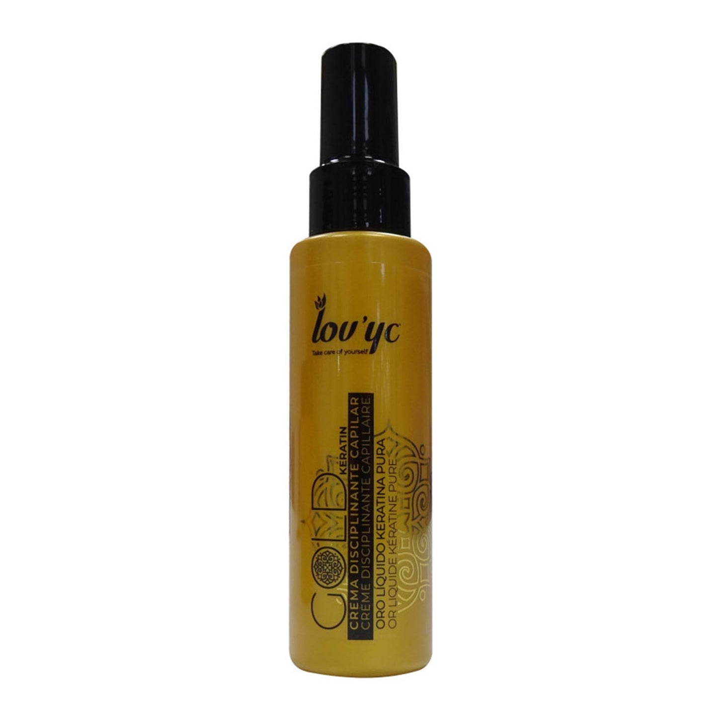 Lovyc Gold Keratin Creme Disciplinante Capilar 100Ml