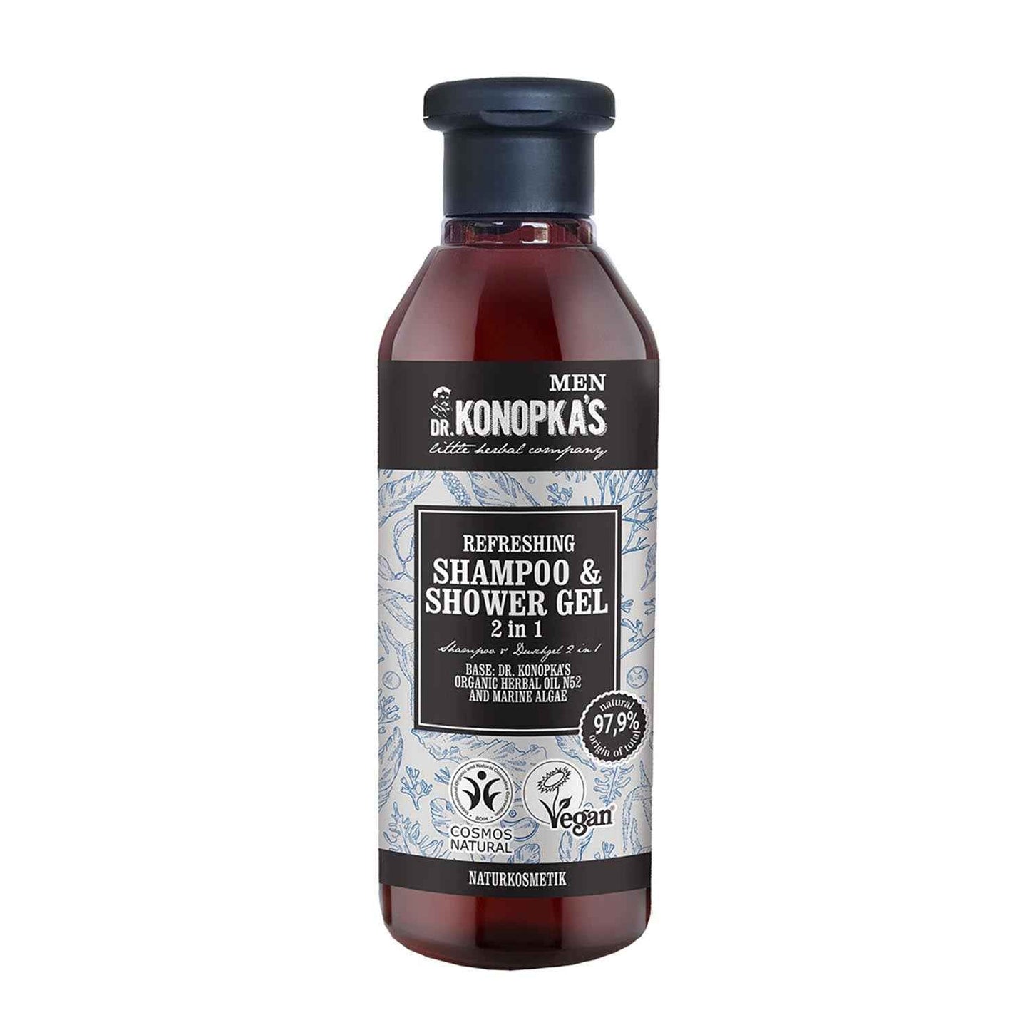 Dr.Konopkas 2In1 Shampoo & Shower Gel Refreshing 280Ml