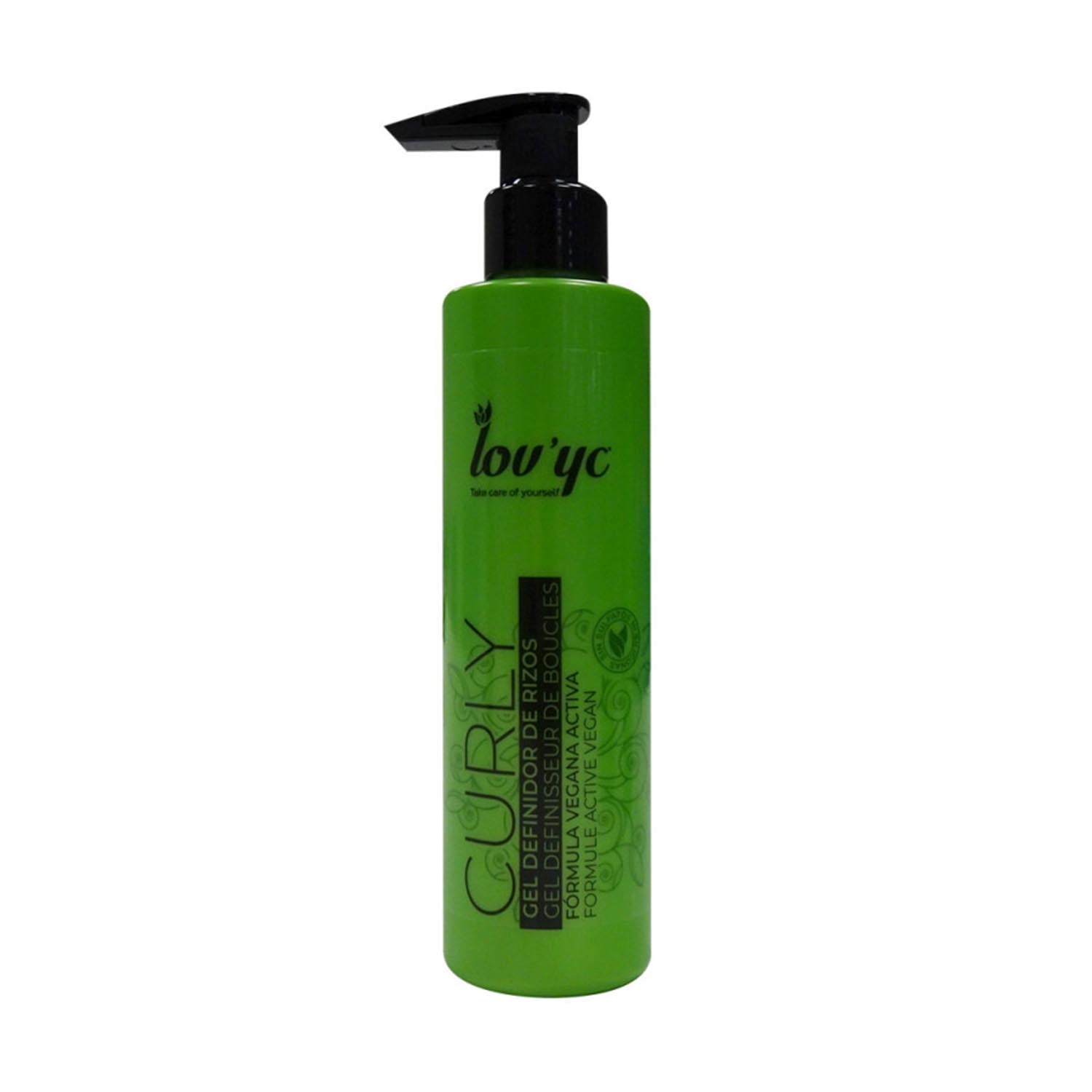 Lovyc Curly Gel Definidor De Rizos Formula Vegana 200Ml
