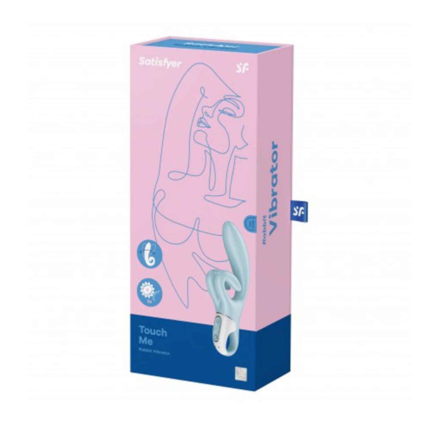 Satisfyer Touch Me Vibrador Blue Aquamarine 1Un