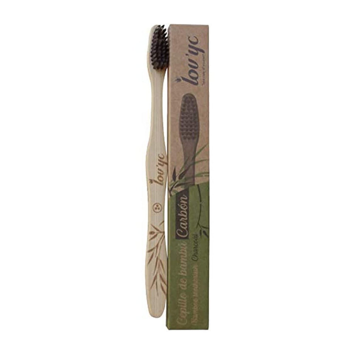 Lovyc Kids Cepillo De Dientes Bambu Verde 1Un