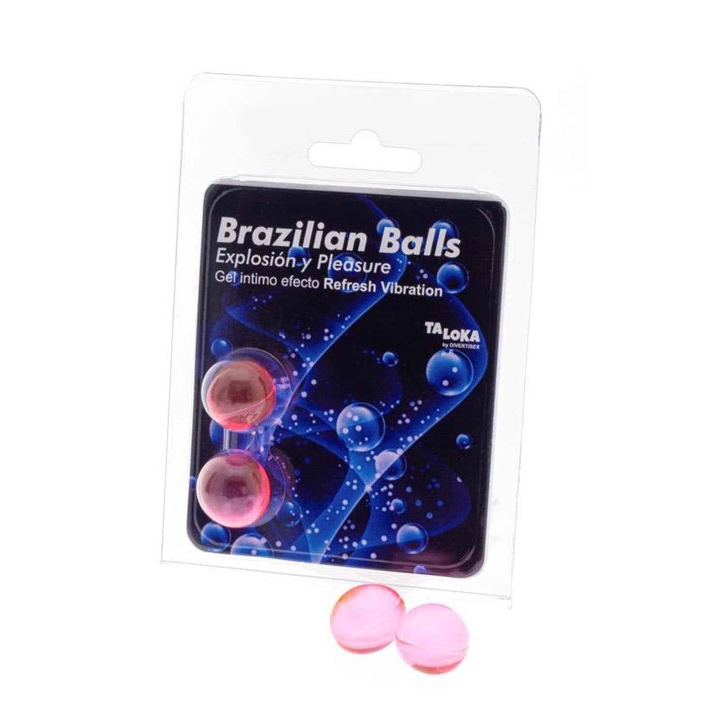 Brazilian Balls Balls Gel Intimo Efecto Refresh Vibration 1Un