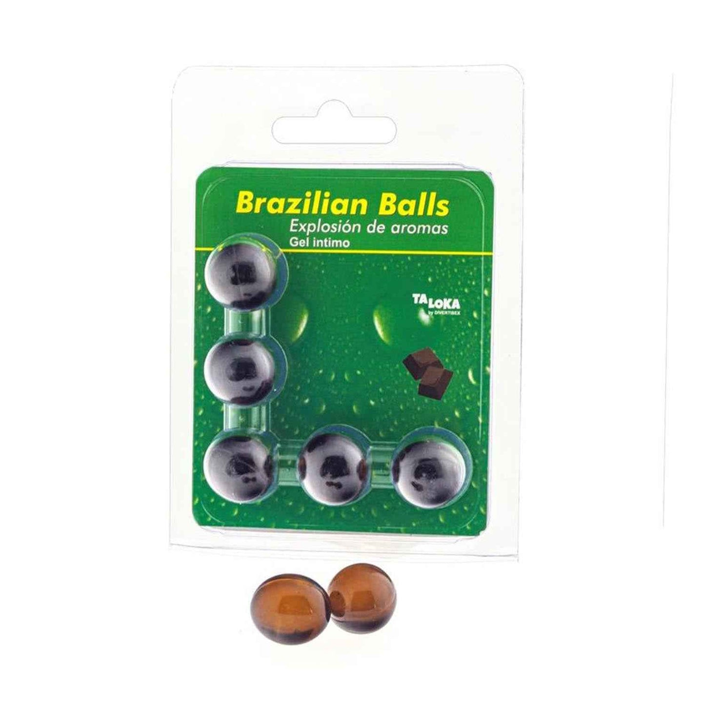 Brazilian Balls Balls Gel Intimo Aroma De Chocolate 1Un