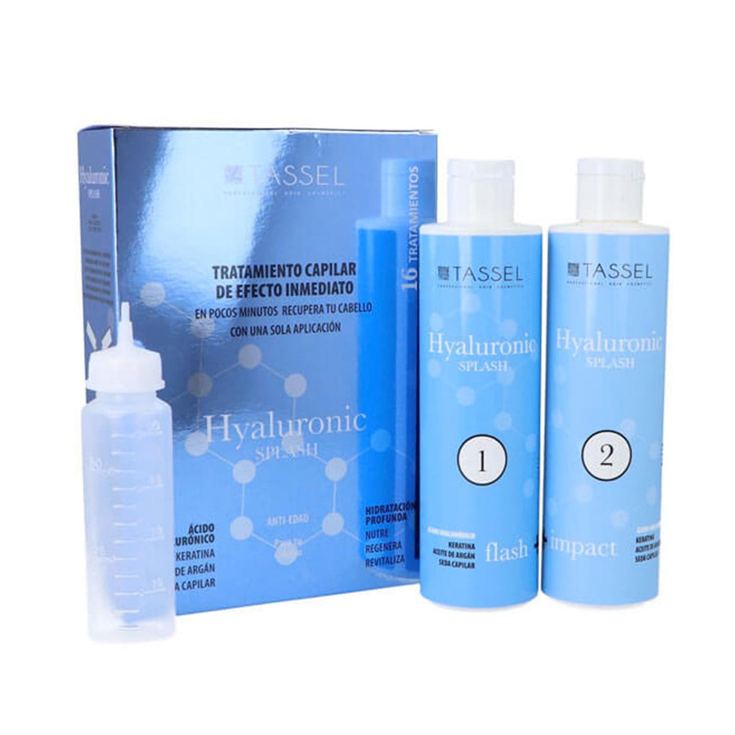 EUROSTIL HYALURONIC SPLASH TRATAMIENTO 1 250ML + TRATAMIENTO 2 250ML