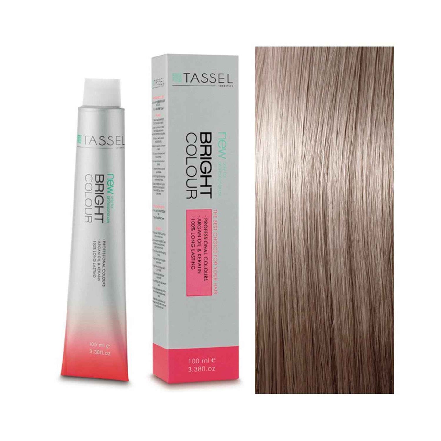 Eurostil New Bright Colour Tinte Nº8.21N Rubio Claro Beige Ceniza 1Un