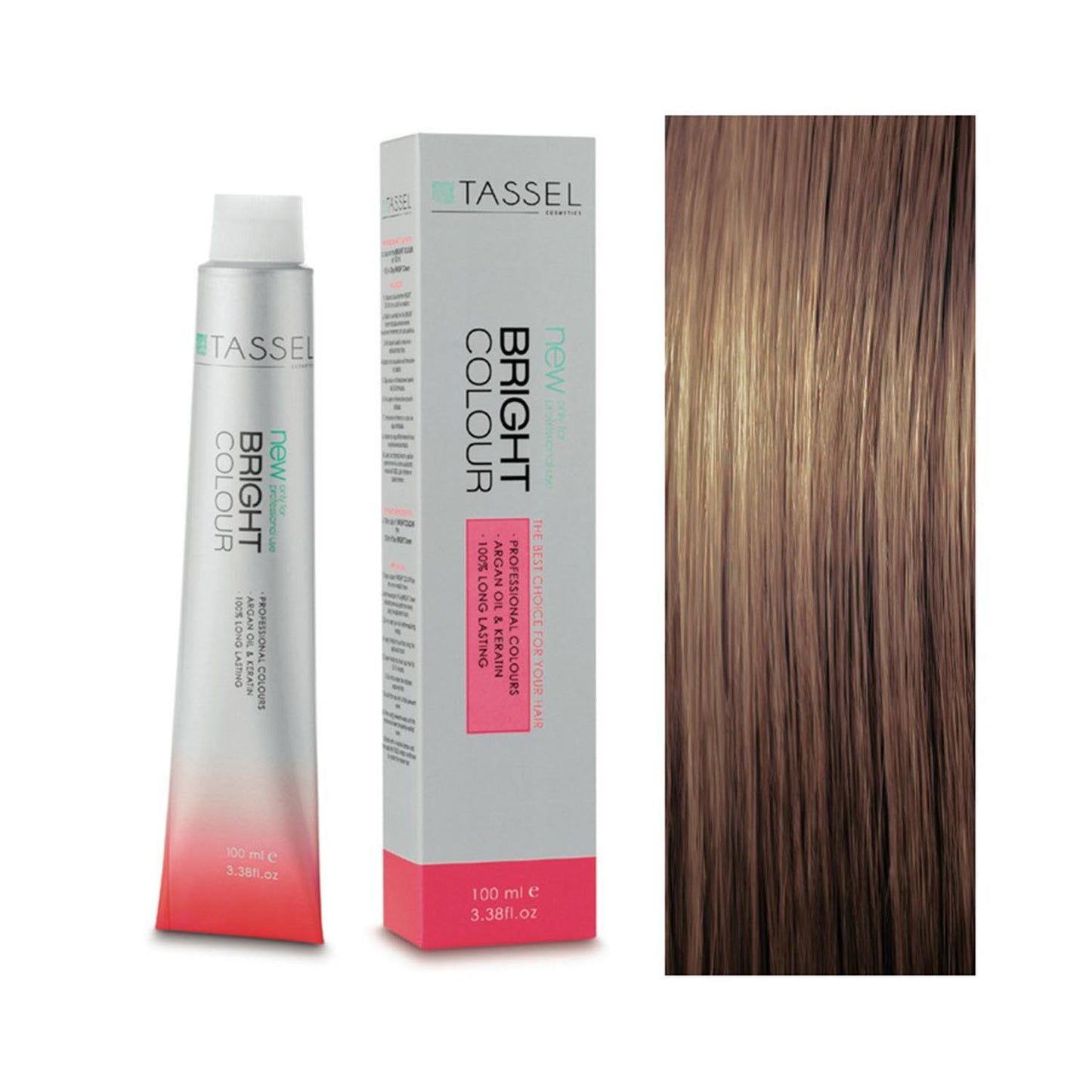 EUROSTIL BRIGHT COLOUR TINTE 8.7 RUBIO CLARO MARRON 1UN