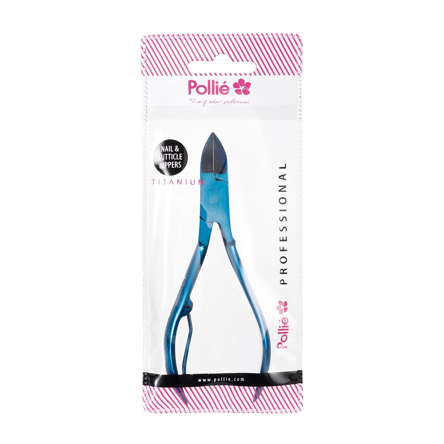 Eurostil Titanio Corta-Unhas Azul 11Cm 1Un