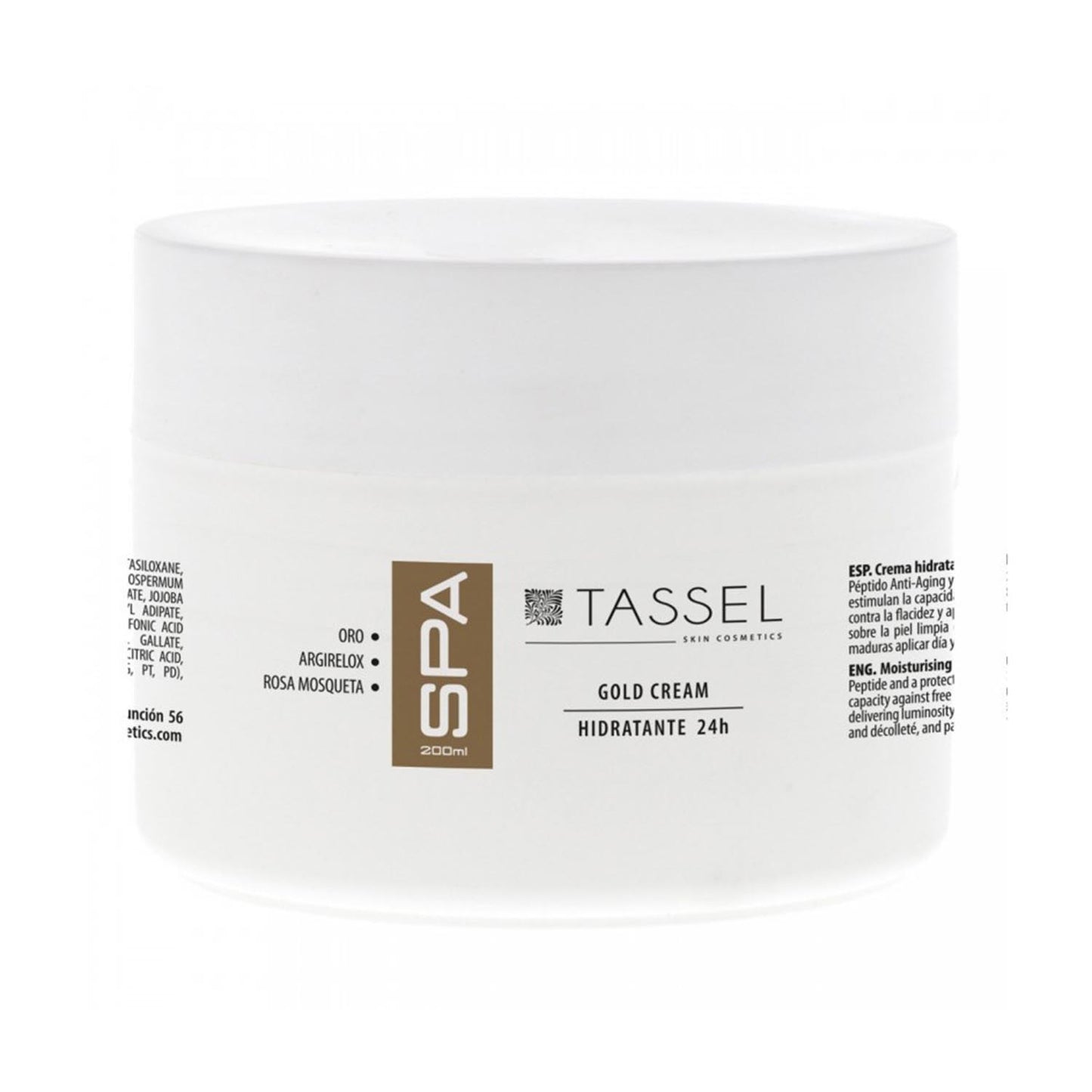 TASSEL GOLD CREMA HIDRATANTE 24H 200ML