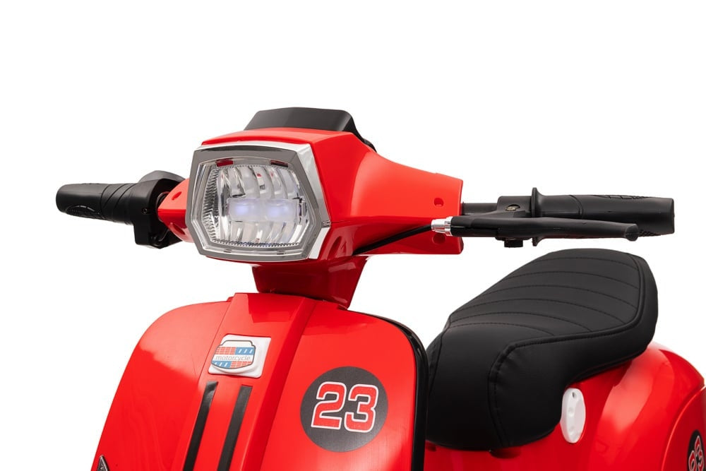 24 volt elektrische kinder scooter met 350 watt aandrijving