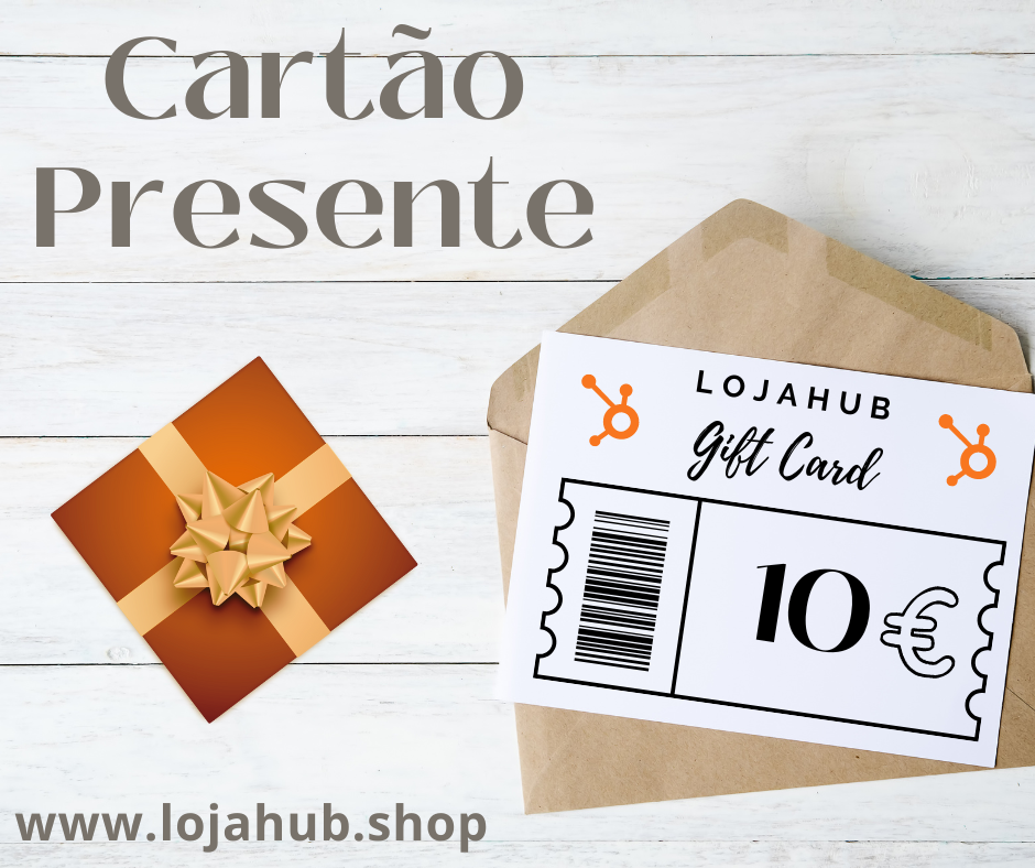 Cartão Presente Lojahub.shop