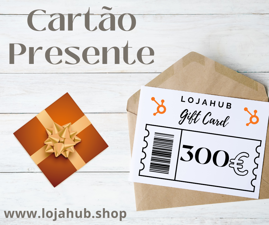Cartão Presente Lojahub.shop